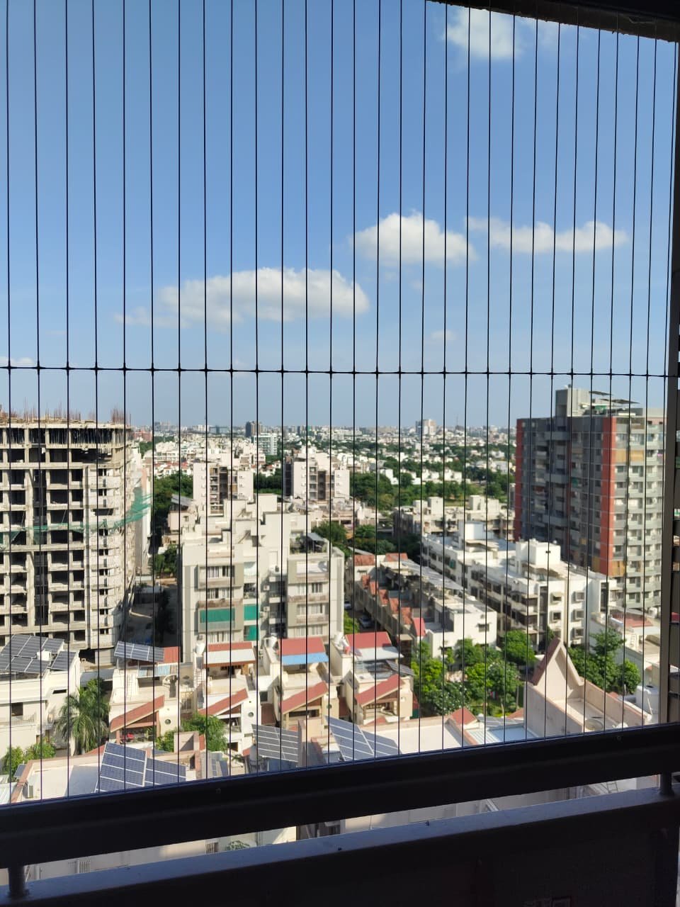 Invisible Grill Installation for Balcony Safety